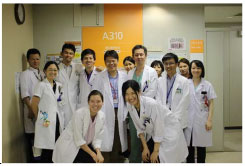 The picture with all members of Plastic Department of Tsukuba University Hospital