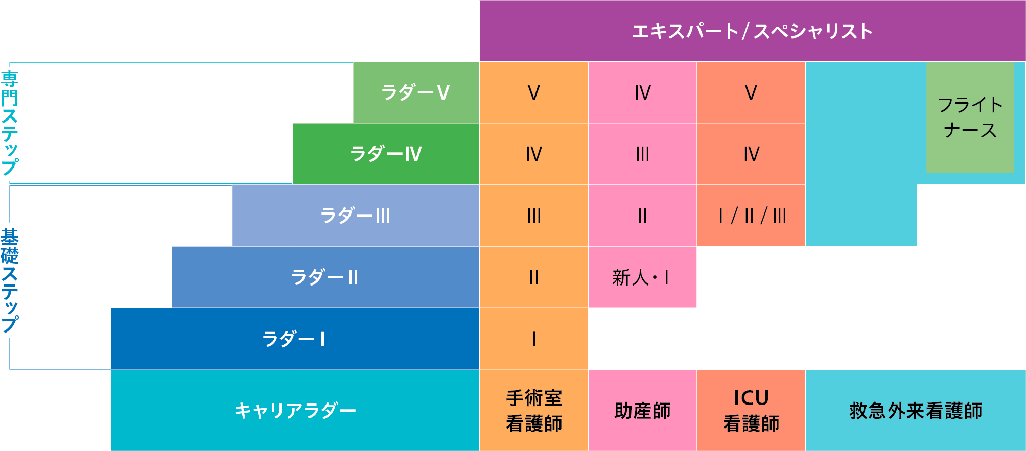 部門毎のラダー