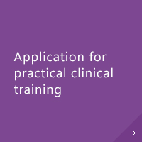 Application for practical clinical training