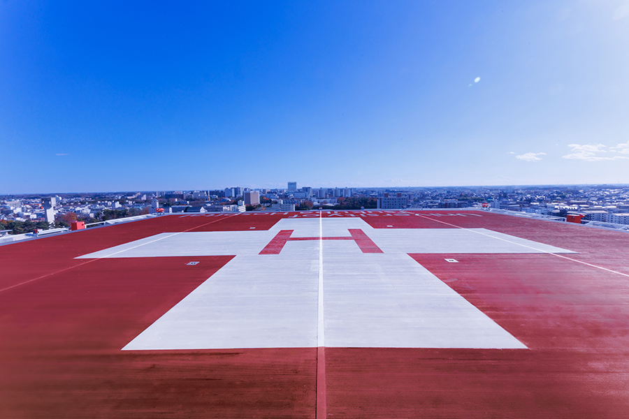 ヘリポートの写真