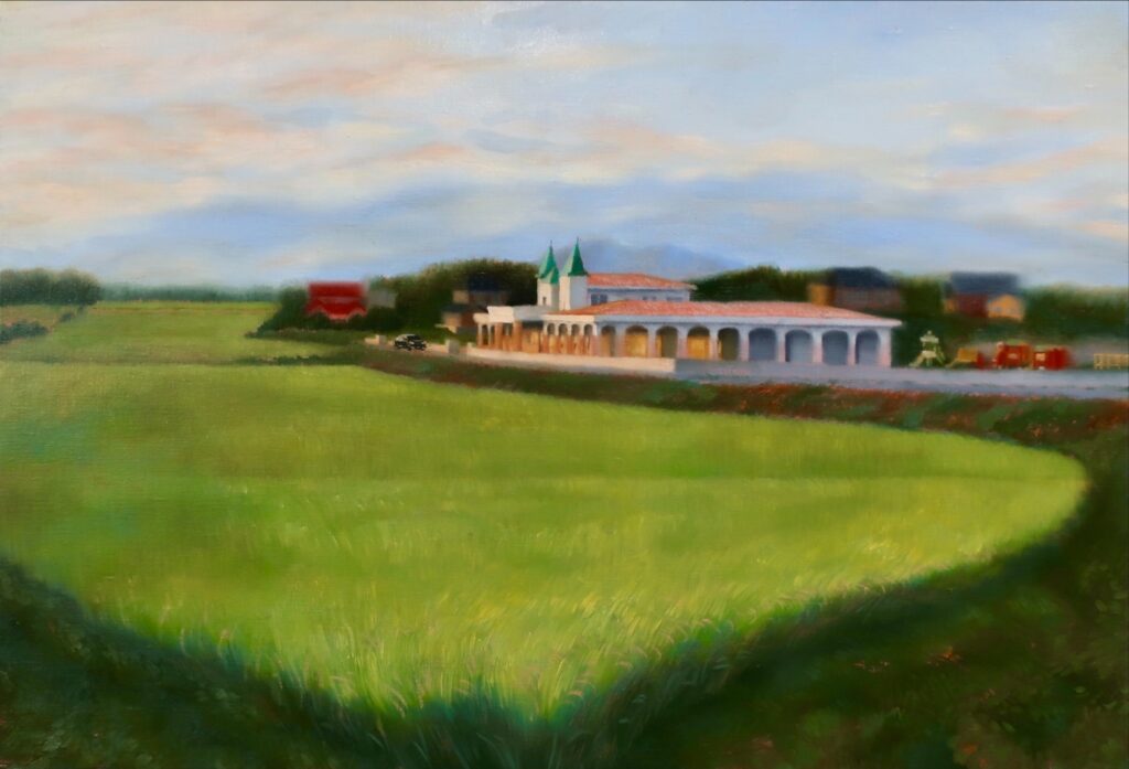 川見航大《夕方の保育園》