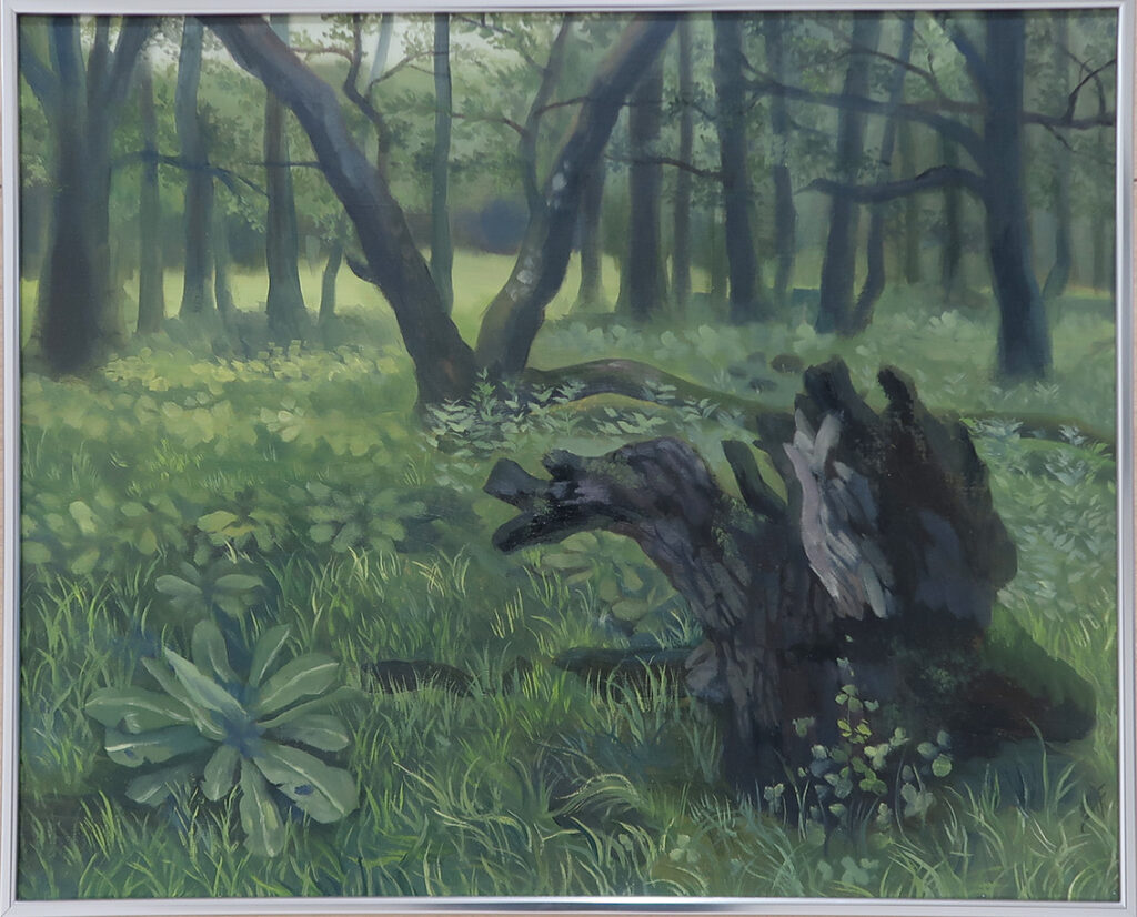 臼野智恵子《雨林》