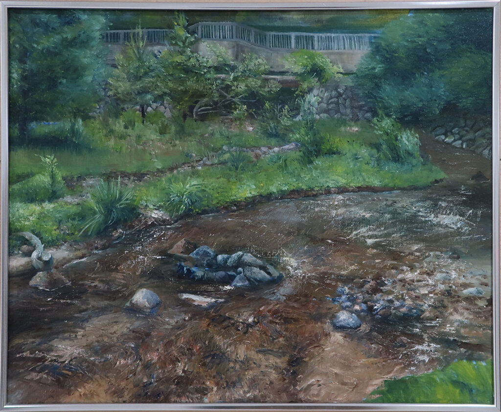 桑嶌紗波《小川》