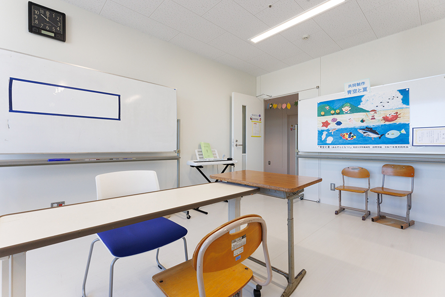 訪問学級室内の様子
