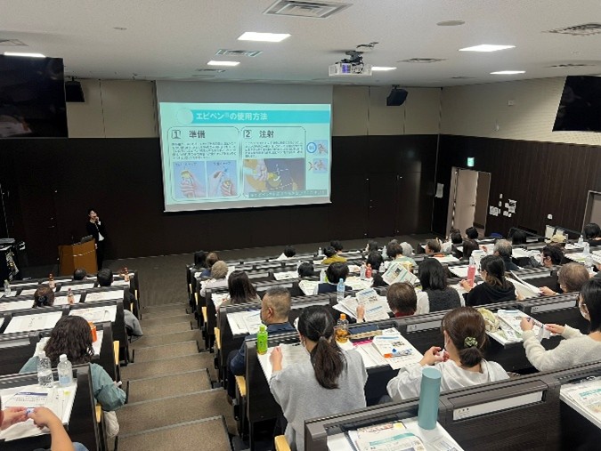 令和7年度アレルギー疾患住民向け講演会の様子