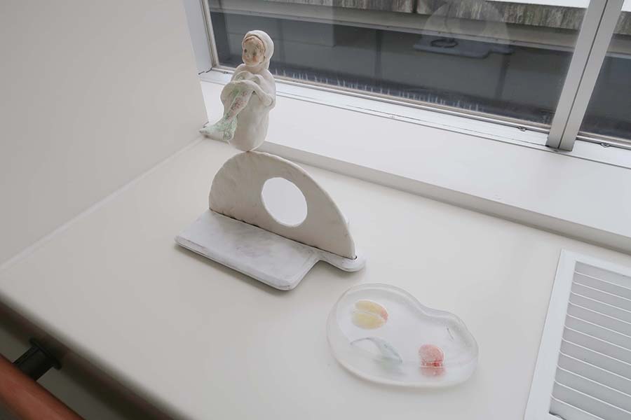 椎木 美宇《そらをみあげてゆめをみる
Dreaming while looking up at the sky》