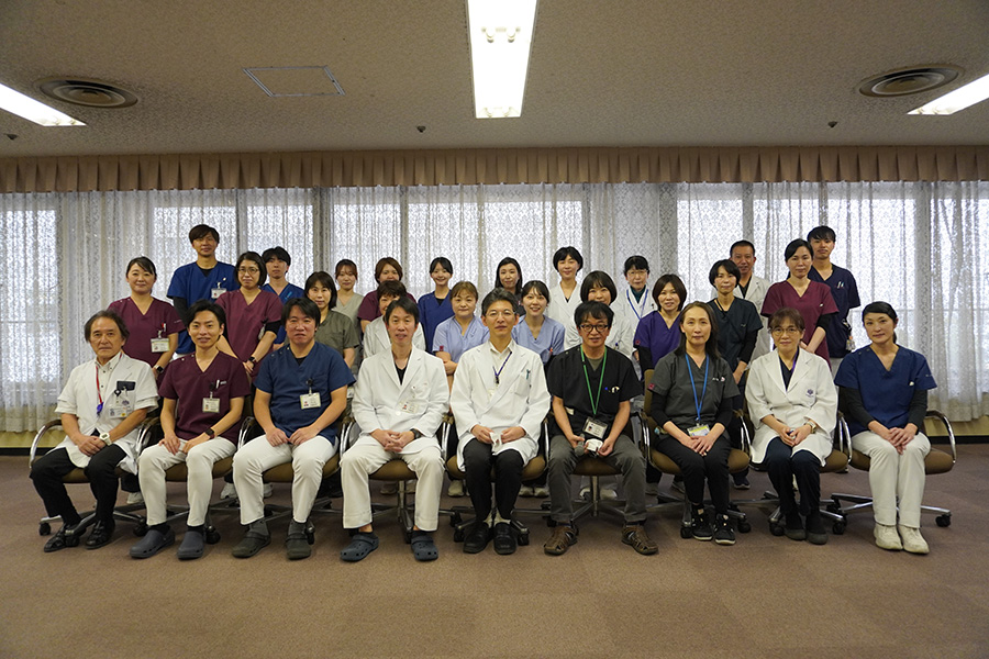 検査部職員集合写真