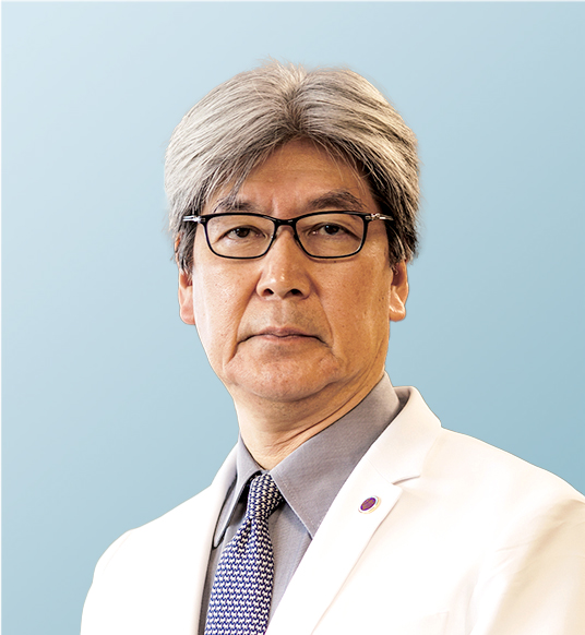 病院長（副学長・理事）平松祐司の写真