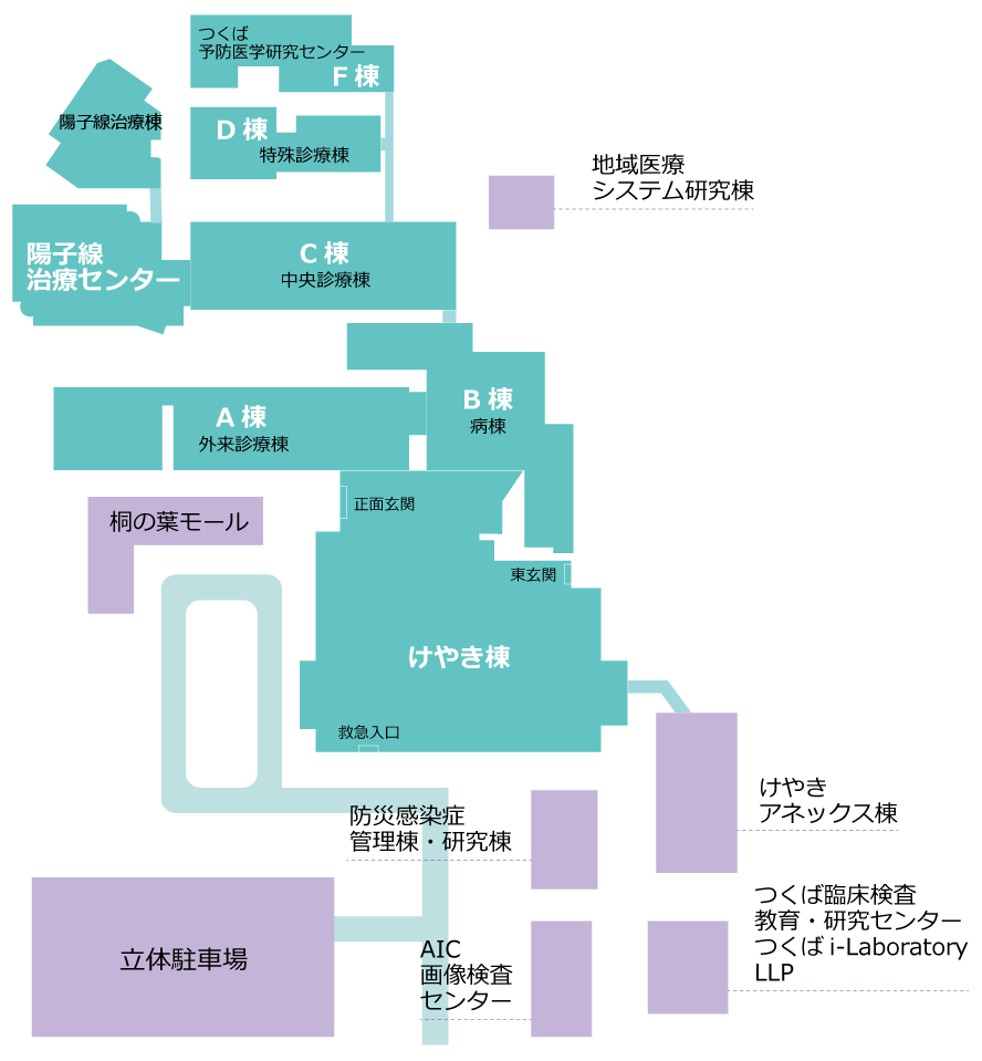 院内建物配置図