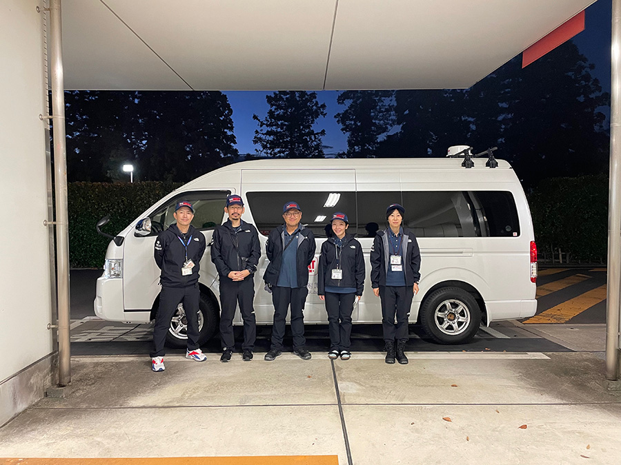 茨城県災害拠点病院_DMATの派遣実績写真１